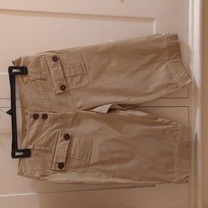 Michael Kors khaki tan Bermuda shorts Sz 6